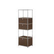 Policová sestava USM Haller M52, brown-1
