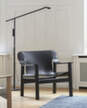 Stojací lampa Fifty-fifty, soft black-1