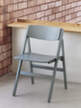 Skladacia stolička Backflip, cloud blue lacquered beech