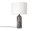 Stolná lampa Gravity, grey marble, white