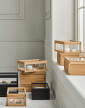 Norie Storage, black painted oak