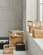 Norie Storage, black painted oak