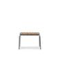 stol Vig Table 55 x 45 cm Robinia, grey