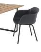 zidle-Fiber Outdoor Armchair, anthracite black