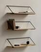 police-Rail Shelf, natural oak