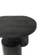 stolek-Insert Side Table, black stained ash