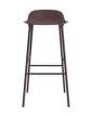 stolicka-Form Bar Chair 75 cm Steel, brown