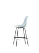 Barová stolička Eames Plastic Low, ice grey