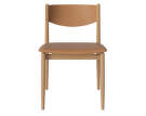 Jedálenská stolička Apelle Seat Upholstery, cognac/oiled oak