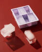 Forma na ľad Ice Cube Tray Stick XXL, lilac