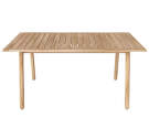 Záhradný stôl Patio 160 cm, untreated solid teak