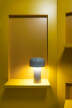 Prenosná lampa Bellhop Battery, grey blue