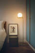Stojacia lampa IC F1, brass