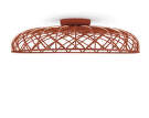 Stropné svietidlo Skynest, brick red