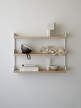 Polica Tea Shelf, oak/white