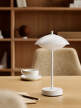 Prenosná lampa Clam, white