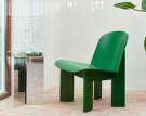 Kreslo Chisel, lush green
