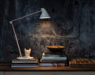 Stolná lampa NJP, light aluminium grey