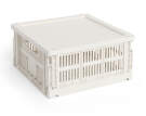 Plastové veko Colour Crate Cube/Square M, off-white