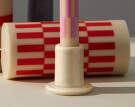 Svietnik Tube Small, off-white