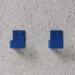 Vešiaky Bath Hook - set 2 ks, blue