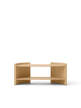 Polica Crescent Shelving Low, oak