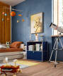 Komoda USM Haller M62, steel blue-2
