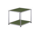 Odkládací stolek USM Haller M21, olive green-1