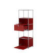 Policová sestava USM Haller M52, ruby red-2