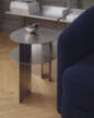 Odkladací stolík Rand, stainless steel