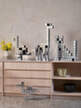 Panton Cube, chrome