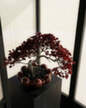 Misa Bloom Tray Big, maroon