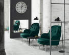 Kreslo Fri JH4, dark green