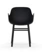 Form Armchair, black/black