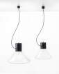 Lampa Muffins PC851, clear / black