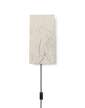 lampa Argilla Wall Lamp, marble white