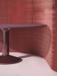 Stôl Midst Ø160, dark red