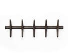Vešiak PI Wall Coat Rack, dark brown