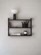 Polica Tea Shelf, black ash/black