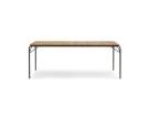 stol Vig Table 90 x 200 cm Robinia, dark green