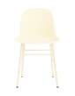 zidle-Form Chair Steel, cream/cream