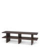 Lavica Kona Bench, dark oak
