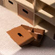 Detský organizér Kiddo Tool Box, brown