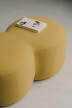 Pouf Umbo, yellow pear