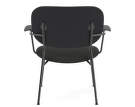 Kreslo Co Lounge Chair, black oak/Re-wool 0198