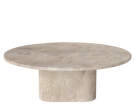 Vonkajší konferenčný stolík Eida Ø90 H32, beige marble