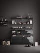 String, dark grey
