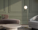 Stojacia lampa IC F1, brass