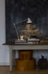 Stolná lampa NJP, light aluminium grey