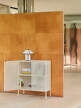 Skrinka Perforated Cabinet Floor Medium, eggshell